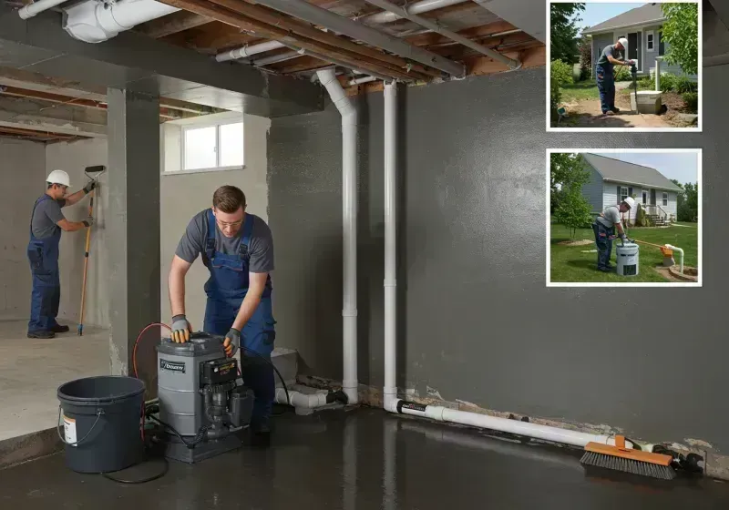 Basement Waterproofing and Flood Prevention process in Pistakee Highlands, IL